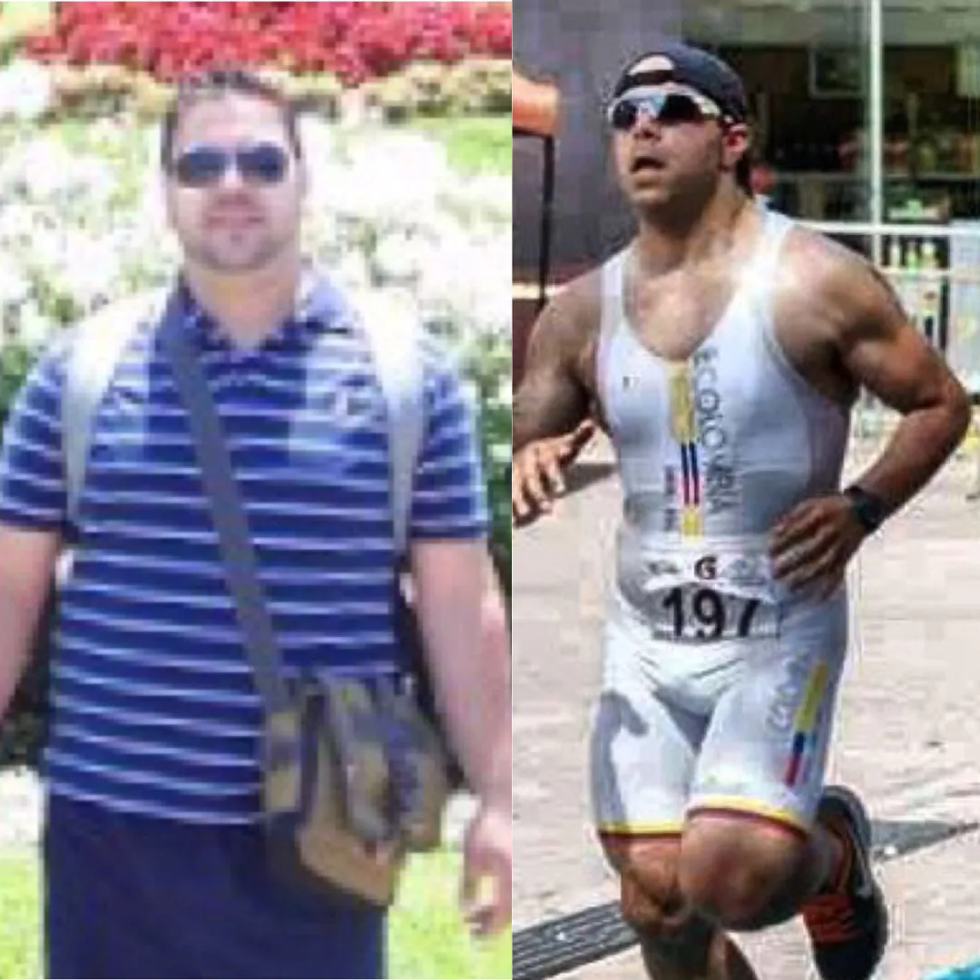 Antes y después — hombre 9